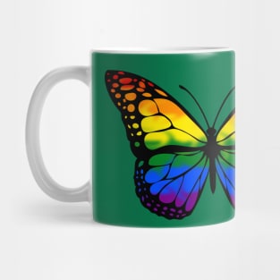 Rainbow Butterfly Mug